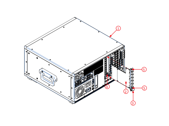 在功率分析儀DEWE3-PA8中安裝TRION/TRION3模塊